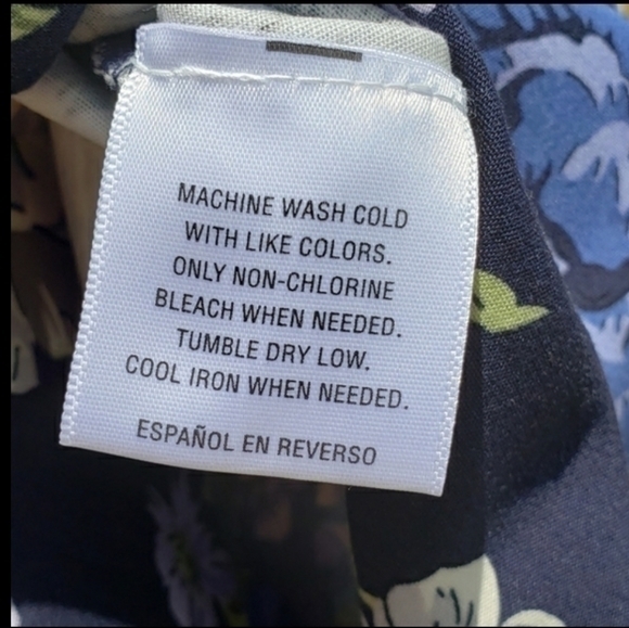 Charter Club Cotton Floral Dressy Skirt Size‎ 4 Women - Picture 7 of 8